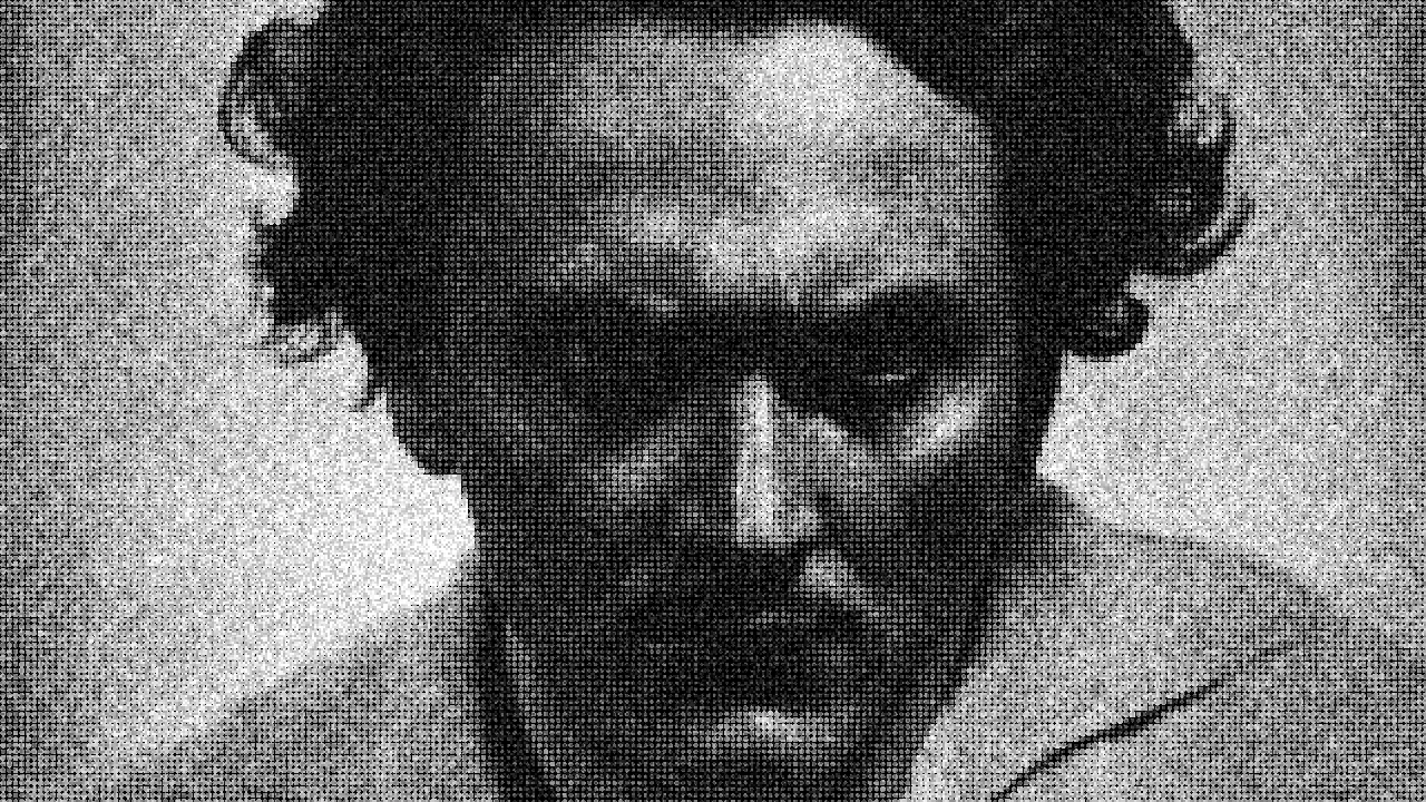 Portrait of Manly P. Hall, author of The Secret Teachings of All Ages